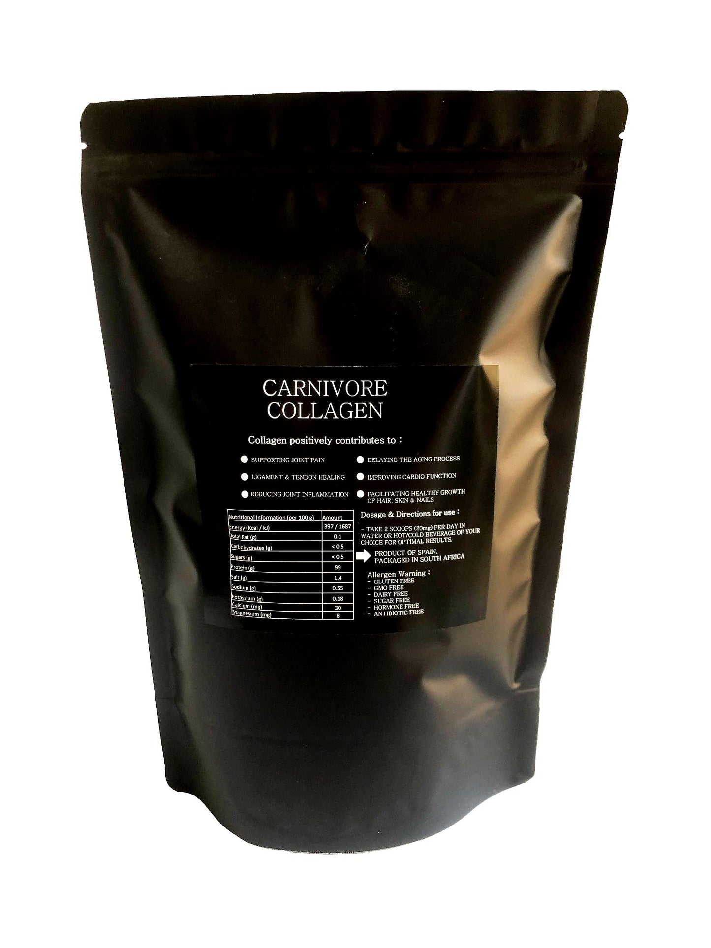 Pure Bovine Collagen Hydrolysate Powder